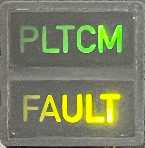 Aircraft light lens indicator - light,