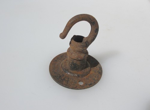 Vintage iron ceiling light - ceiling,