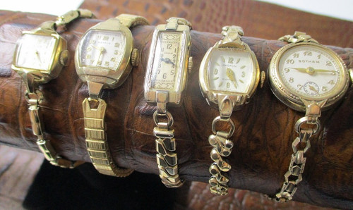 Vintage ladys watches elgin - ,