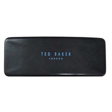 Ted Baker London Eyeglass Case Black Hard Shell Glasses Storage Holder