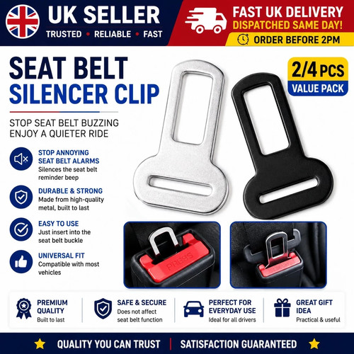 Car seat belt clip - belt, buckle