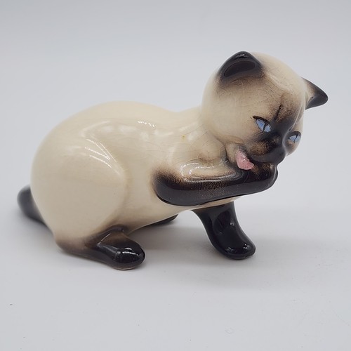 Vintage siamese cat figurine - siamese,