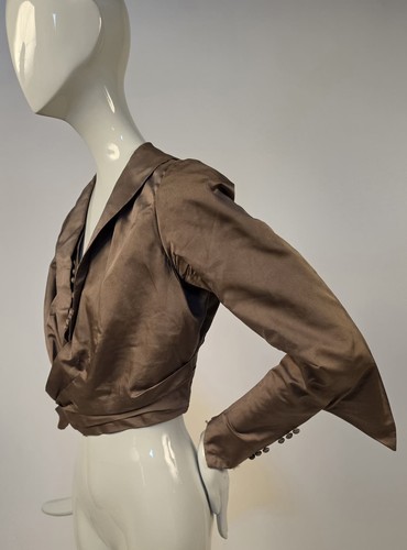 Edwardian silk bodice wrap - edwardian,