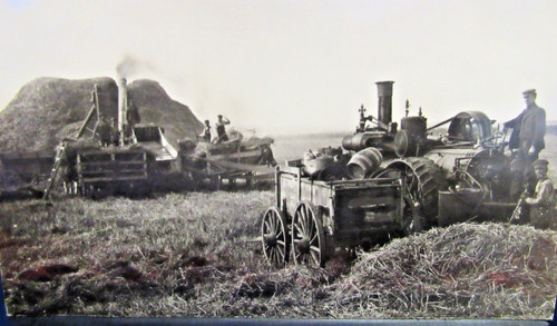 Rppc steam threshing machine - steam,
