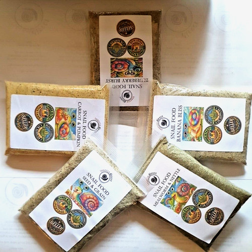 Land snail food twin - land, sample
