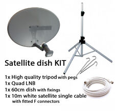Sky satellite dish quad LNB &