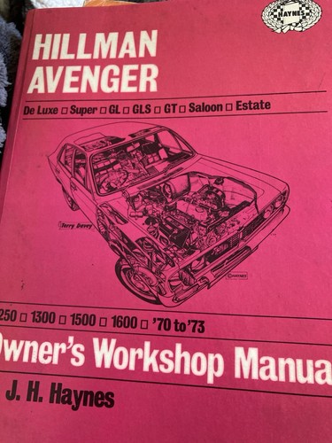 Hillman avenger haynes - hillman,