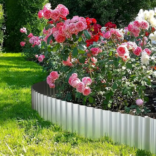 Heavy duty steel lawn - heavy, edging