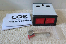 CQR DP3 Double Push Panic Button with Resettable Key Grade 3 Stainless Steel-New