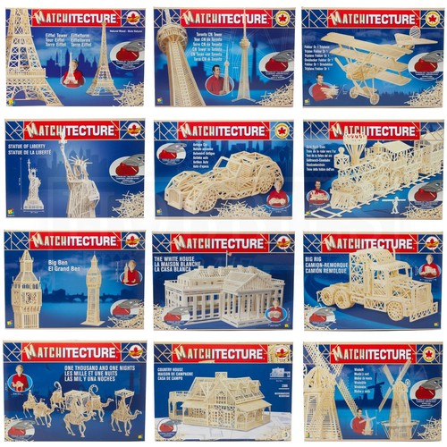 Matchitecture matchstick model - matchstick,