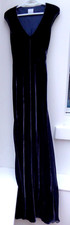 AMANDA WAKELEY Silk Velvet Evening Gown £1495 - UK 10 - Dusky Purple - Stunning