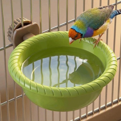 Bird water bath tub - tub, pet