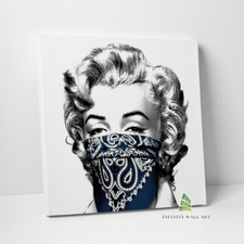 MARILYN MONROE MASK Graffiti