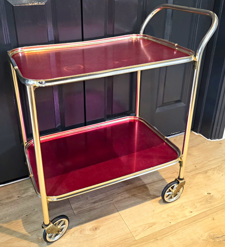 Vintage 1960s woodmet red - vintage,