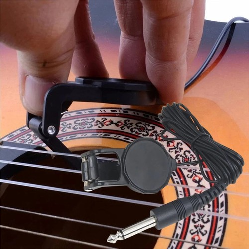 Clip piezo pickup contact - clip, on