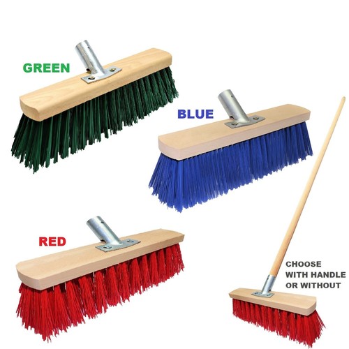 Sweeping broom stiff nylon - stiff,
