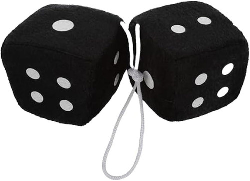 Fuzzy dice for car - fuzzy,