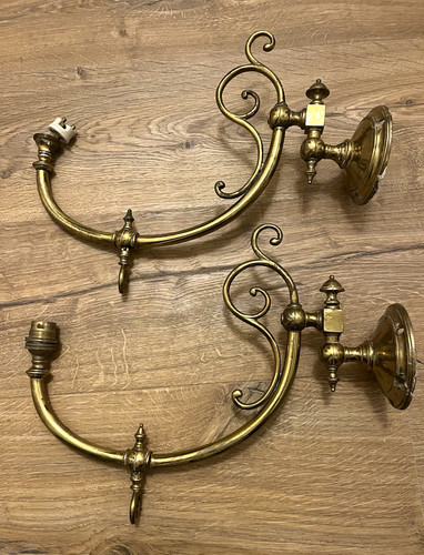 Pair antique scroll - antique,