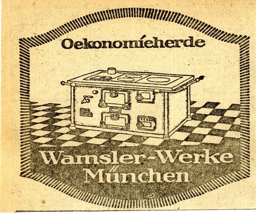 Wamsler works munich - works, economy