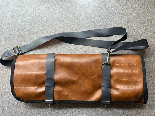 Chefs faux leather - leather, apron