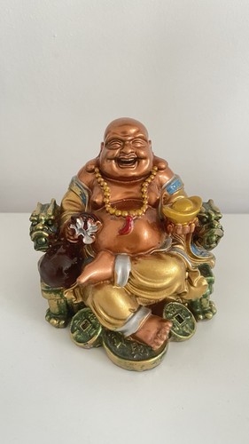 Laughing buddha hotei figurine - hotei,