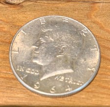 USA 1964 Kennedy silver half