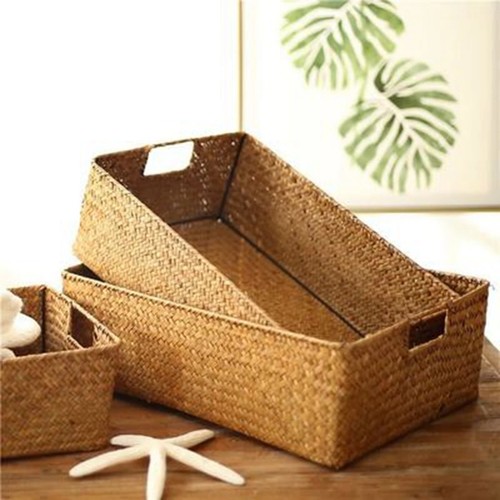 Vintage woven seagrass - seagrass, storage