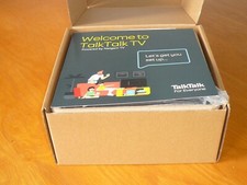 Talk TalkTv decoder box 4K HD, NetGem, N7950-T2C-4-AB2, NEW never used