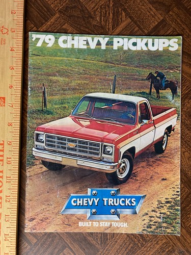 Vintage 1979 chevy pickups - vintage,