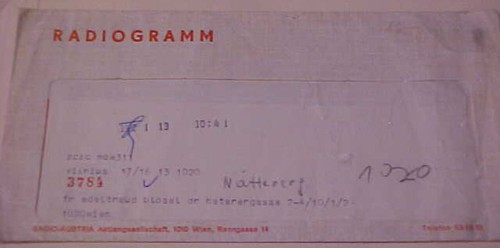 Austria radio gram - radio, (tele)