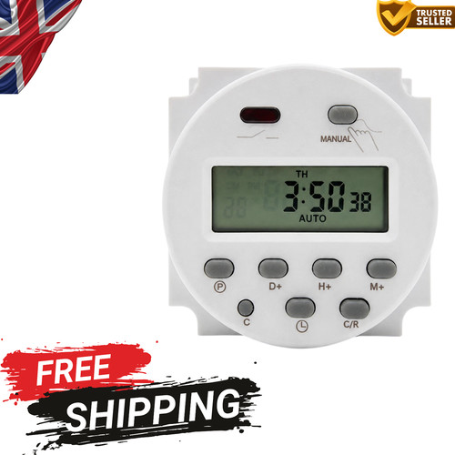 12v 16a lcd digital timer - 12v,