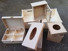Craft Wooden Boxes Bundle