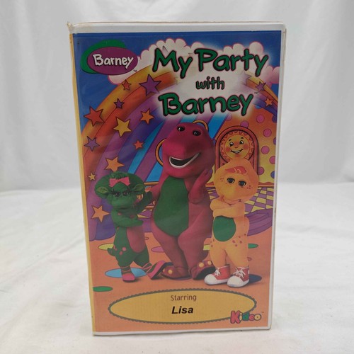 Party with barney vhs - party,