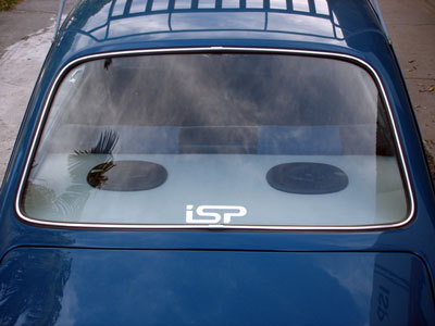 Type rear window - vw, seal