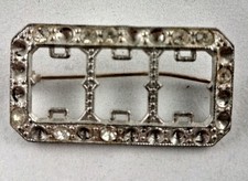 Antique Georgian Paste Brooch
