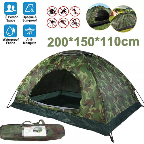 Man person camping - person, tent