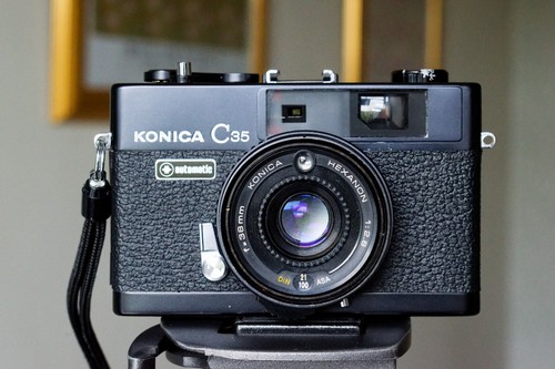 Konica c35 rangefinder - konica,
