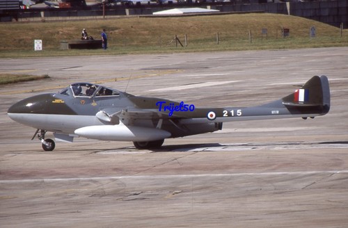 35mm aircraft slide vampire - 35mm,