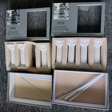 7 x M&S Plaster Cake Pillars -