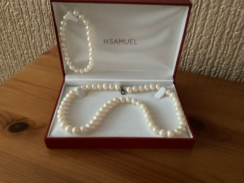 Samuel pearl necklace and - necklace,