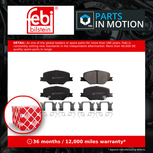 Brake pads set fits vauxhall - fits,