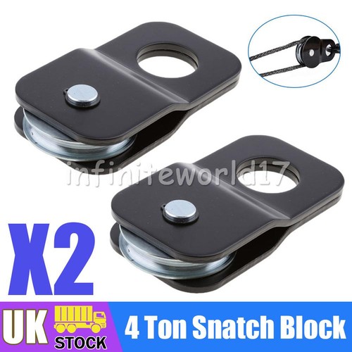2pcs ton tonne snatch block - tonne,