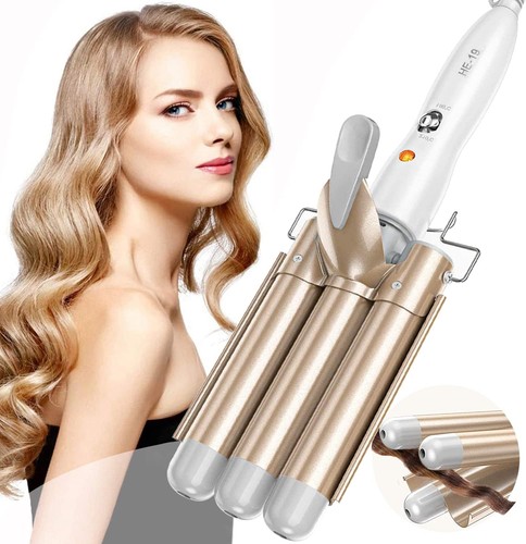 Three barrel hair waver - three,