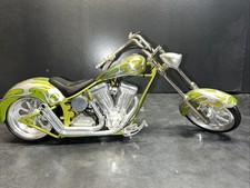 Orange County Choppers Green Chopper Die Cast Bike Toy Zone