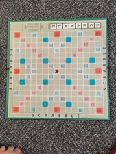 Vintage Scrabble Board Game by