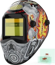 Auto Darkening Welding Helmet 1/1/1/1 True Color, Wide Shade 3.5-13