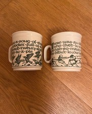 Pair hornsea vintage - of,