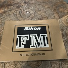 Nikon FM2 Instruction Manual