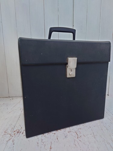 Vintage record carry storage - vintage,