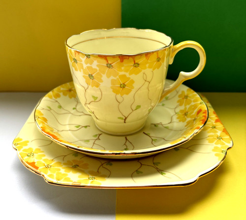 Art deco vintage grafton china - art, deco,vintage